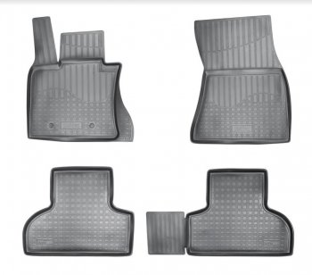 Комплект ковриков в салон Norplast Unidec BMW X5  F15 (2013-2018) (Цвет: черный)