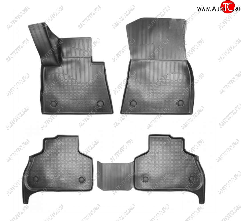 3 199 р. Коврики салонные Noplast  BMW X5  G05 (2018-2022) (Черный)  с доставкой в г. Майкоп