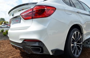9 499 р. Спойлер багажника Performance BMW X6 F16 (2014-2020) (Неокрашенный)  с доставкой в г. Майкоп. Увеличить фотографию 3