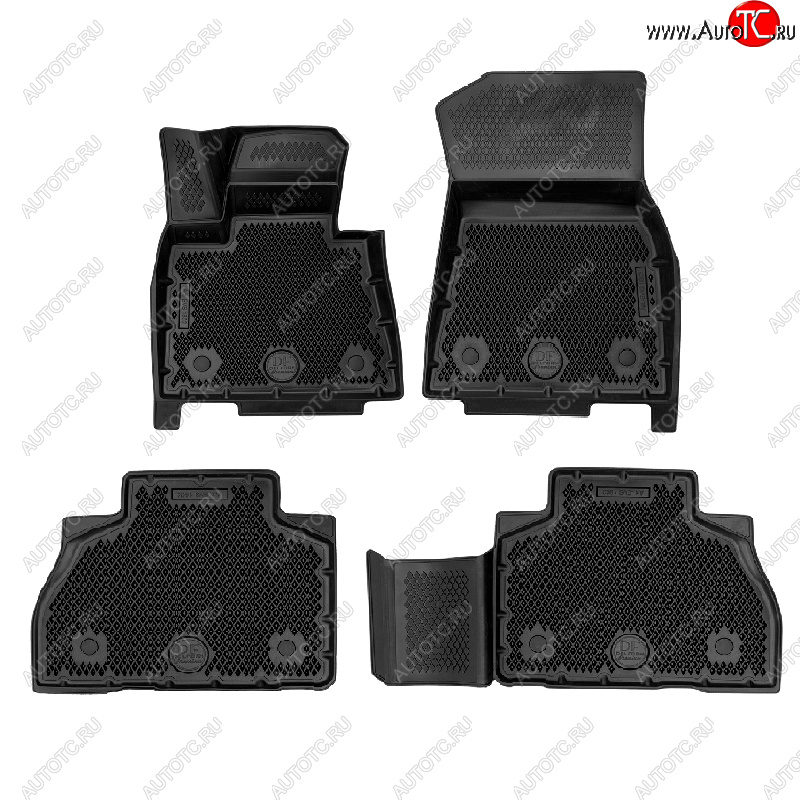 6 599 р. Коврики салона DELFORM ❞EVA 3D Premium❝ (термоэластопласт/ТЭП) BMW X7 G07 (2018-2022)  с доставкой в г. Майкоп