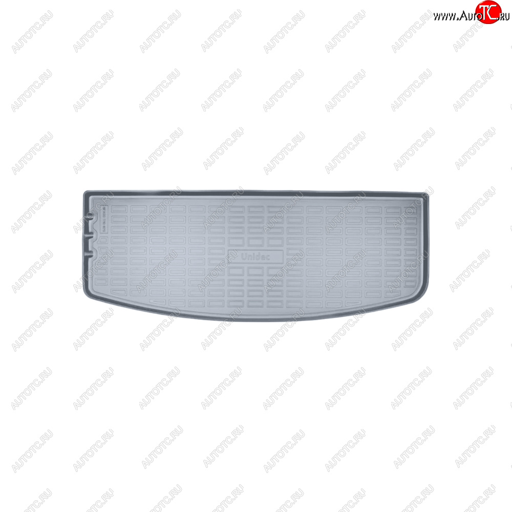 1 299 р. Коврик багажника Norplast Unidec (разложенный 3-й ряд)  Cadillac XT6  C1TL (2019-2025) (Цвет: серый)  с доставкой в г. Майкоп