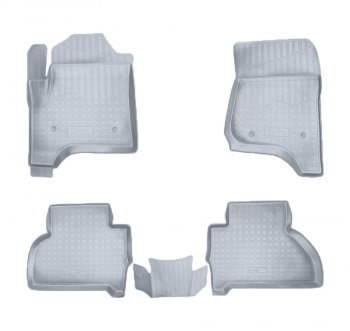 Коврики салона Norplast Unidec (5 мест) Cadillac Escalade  GMTK2 джип 5 дв. (2015-2020), Chevrolet Tahoe  K2UC (2014-2021) (Цвет: серый)
