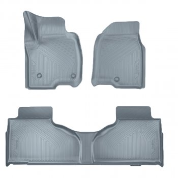 Коврики салона Norplast Unidec Cadillac Escalade  GMT 1XX (2020-2022)   (серые)