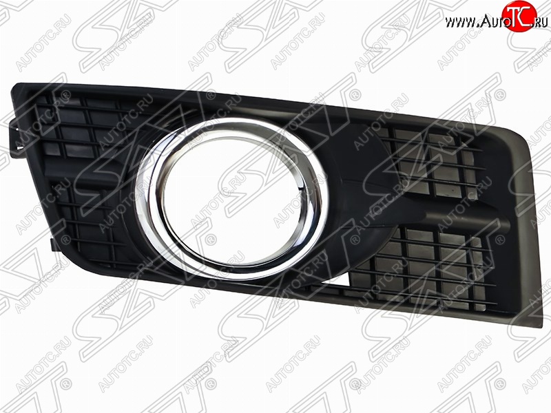 2 769 р. Правая рамка противотуманной фары SAT Cadillac SRX дорестайлинг (2010-2012) (Неокрашенная)  с доставкой в г. Майкоп