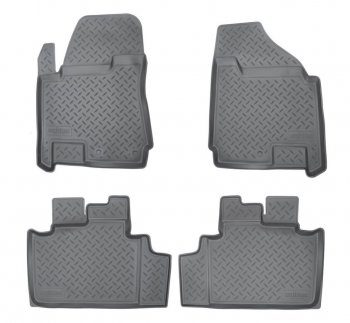 Комплект ковриков в салон Norplast Unidec Cadillac SRX (2010-2012) дорестайлинг (Цвет: черный)