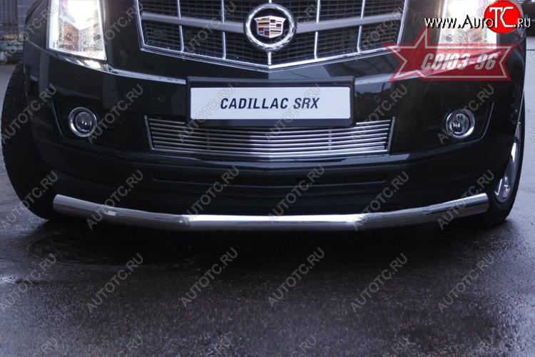6 929 р. Декоративный элемент воздухозаборника Souz-96 (d10) Cadillac SRX дорестайлинг (2010-2012)  с доставкой в г. Майкоп