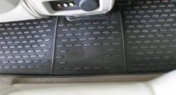 4 849 р. Коврики в салон Element 4 шт. (полиуретан) Cadillac SRX дорестайлинг (2010-2012) (Черные)  с доставкой в г. Майкоп. Увеличить фотографию 2