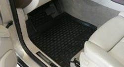 4 849 р. Коврики в салон Element 4 шт. (полиуретан) Cadillac SRX дорестайлинг (2010-2012) (Черные)  с доставкой в г. Майкоп. Увеличить фотографию 4