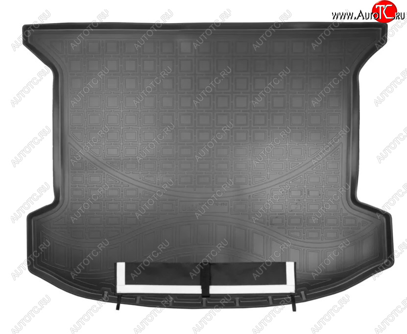 3 499 р. Коврик багажника Norplast Unidec  Cadillac XT5 (2016-2020) дорестайлинг (Цвет: черный, с фартуком)  с доставкой в г. Майкоп