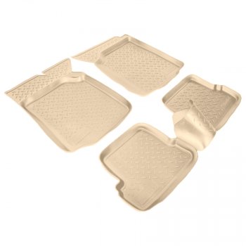 Коврики салона Norplast Unidec Chery Amulet (Corda)  A15 (2003-2010), Vortex Corda (2010-2013) (Цвет: бежевый)