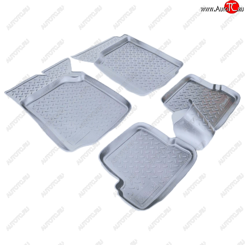 2 789 р. Коврики салона Norplast Unidec  Chery Amulet (Corda)  A15 (2003-2010), Vortex Corda (2010-2013) (Цвет: серый)  с доставкой в г. Майкоп