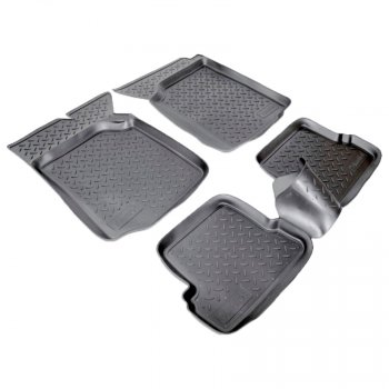 Комплект ковриков в салон Norplast Unidec Chery Amulet (Corda)  A15 (2003-2010), Vortex Corda (2010-2013) (Цвет: черный)