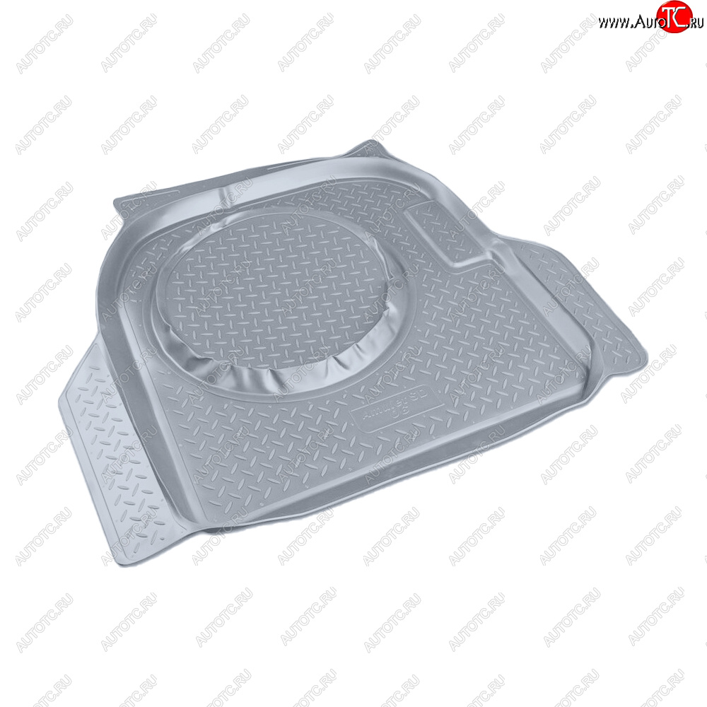 2 139 р. Коврик багажника Norplast Unidec  Chery Amulet (Corda)  A15 (2003-2010), Vortex Corda (2010-2013) (Цвет: серый)  с доставкой в г. Майкоп