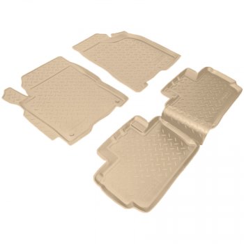 Коврики салона Norplast Unidec Chery Bonus  (A13) - Very (Цвет: бежевый)
