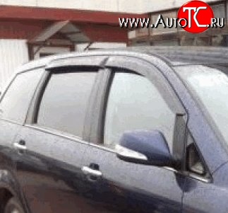 999 р. Комплект дефлекторов окон (ветровиков) 4 шт. Russtal Chery Cross Eastar B14 (2006-2015)  с доставкой в г. Майкоп