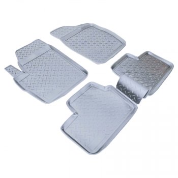 Коврики салона Norplast Unidec Chery Kimo  A1 (2008-2014) хэтчбэк (Цвет: серый)