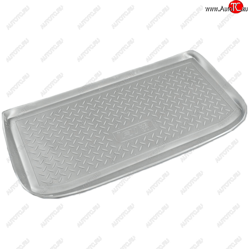 2 139 р. Коврик багажника Norplast Unidec  Chery Kimo  A1 (2008-2014) хэтчбэк (Цвет: серый)  с доставкой в г. Майкоп