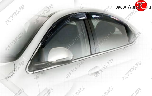 1 999 р. Дефлектора окон CA-Plastiс  Chery M11  A3 (2008-2017) хэтчбэк (Classic полупрозрачный, Без хром.молдинга)  с доставкой в г. Майкоп