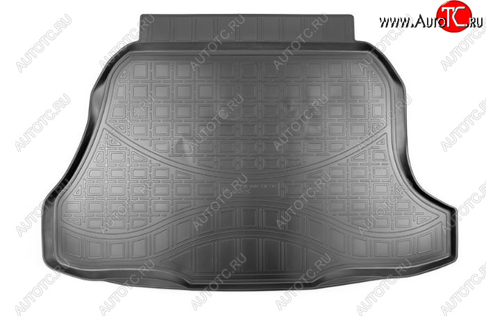 1 589 р. Коврик в багажник Norplast Unidec Chery Tiggo 2 (2017-2025) (Черный)  с доставкой в г. Майкоп