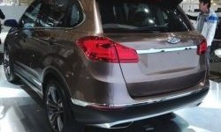 3 699 р. Накладка на крышку багажника СТ Chery Tiggo 5 (T21) дорестайлинг (2014-2017)  с доставкой в г. Майкоп. Увеличить фотографию 3