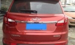 3 699 р. Накладка на крышку багажника СТ Chery Tiggo 5 (T21) дорестайлинг (2014-2017)  с доставкой в г. Майкоп. Увеличить фотографию 4