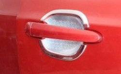 1 449 р. Накладки под ручки дверей (мыльницы) СТ Chery Tiggo 5 (T21) дорестайлинг (2014-2017) (Неокрашенные)  с доставкой в г. Майкоп. Увеличить фотографию 2