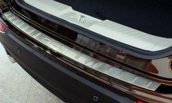 3 699 р. Защитная накладка на задний бампер СТ Chery Tiggo 5 (T21) дорестайлинг (2014-2017)  с доставкой в г. Майкоп. Увеличить фотографию 2