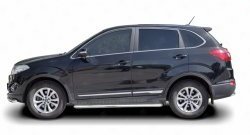77 999 р. Широкая защита порогов Russtal Chery Tiggo 5 (T21) дорестайлинг (2014-2017) (Защита порогов с со скосами на торцах (вариант 1))  с доставкой в г. Майкоп. Увеличить фотографию 3