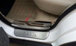 6 449 р. Внутренние накладки на порожки автомобиля СТ Chery Tiggo 5 (T21) дорестайлинг (2014-2017)  с доставкой в г. Майкоп. Увеличить фотографию 2