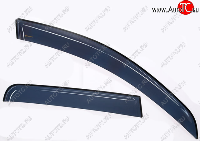 2 099 р. Дефлектора окон CA-Plastic Chery Tiggo 7 PRO (2019-2025) (серия Classic полупрозрачный, Без хром молдинга, Крепление только на скотч)  с доставкой в г. Майкоп