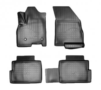 Коврики салона Norplast (Prestige) Chery Tiggo 7 PRO (2019-2025) (Цвет: черный)