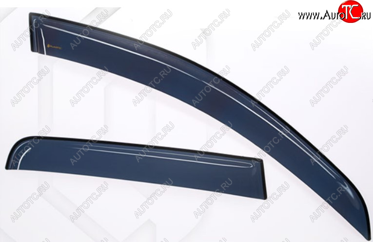 2 099 р. Дефлектора окон CA-Plastic Chery Tiggo 8 PRO (2021-2025) (серия Classic полупрозрачный, Без хром молдинга)  с доставкой в г. Майкоп