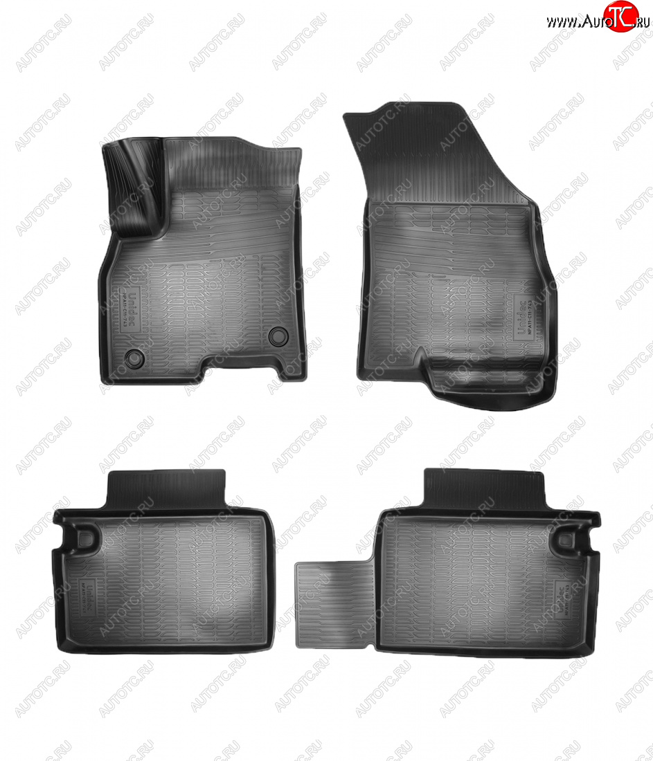 2 369 р. Коврики салона Norplast Unidec  Chery Tiggo 8 PRO (2021-2025) (черные)  с доставкой в г. Майкоп