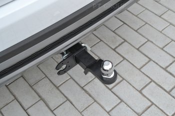 16 749 р. Фаркоп PT GROUP /съемный квадрат/ CHERY Tiggo 8 2021-/Tiggo 8 Pro 2021-/Tiggo 8 Pro Max 2022- Chery Tiggo 8 1 T18 рестайлинг (2019-2023)  с доставкой в г. Майкоп. Увеличить фотографию 3