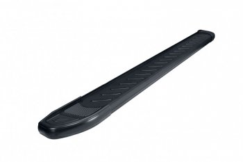 16 999 р. Пороги алюминиевые Slitkoff Chery Tiggo T11 рестайлинг (2013-2016) (Prestige Black)  с доставкой в г. Майкоп. Увеличить фотографию 3