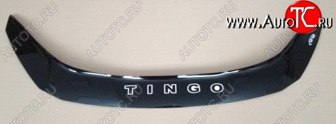 999 р. Дефлектор капота (Vortex Tingo, рестайлинг) Russtal Chery Tiggo T11 дорестайлинг (2005-2013)  с доставкой в г. Майкоп