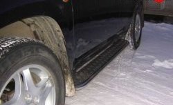 Широкая защита порогов Slitkoff Chery Tiggo T11 (2005-2013) дорестайлинг