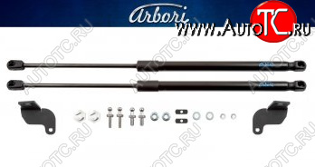 3 499 р. Комплект упоров капота Arbori Chevrolet Nexia седан (2020-2022)  с доставкой в г. Майкоп