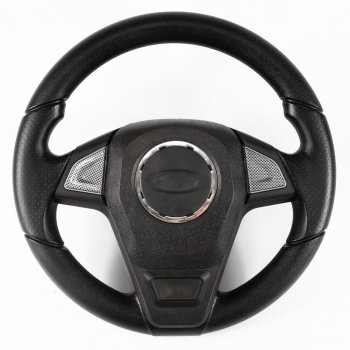 2 889 р. Рулевое колесо Барс-Т Премиум (Ø360 мм, под знак Lada) Chevrolet Niva 2123 рестайлинг (2009-2020)  с доставкой в г. Майкоп. Увеличить фотографию 2