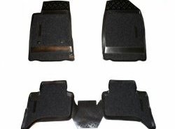 Комплект ковриков в салон Aileron 4 шт. (полиуретан, покрытие Soft) Chevrolet Trailblazer  GM800 (2012-2016) дорестайлинг
