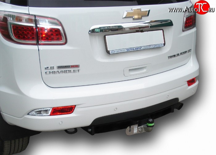 13 799 р. Фаркоп Лидер Плюс Chevrolet Trailblazer GM800 дорестайлинг (2012-2016) (Без электропакета)  с доставкой в г. Майкоп