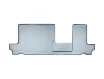 Коврик салона Norplast (3 ряд, 8 мест) Chevrolet Traverse (2017-2022) дорестайлинг (Цвет: серый)