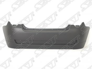 Бампер задний SAT Chevrolet Aveo  T250 (2006-2011) хэтчбек 5 дв рестайлинг