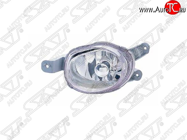 639 р. Левая противотуманная фара SAT Chevrolet Aveo T250 хэтчбек 5 дв рестайлинг (2006-2011)  с доставкой в г. Майкоп