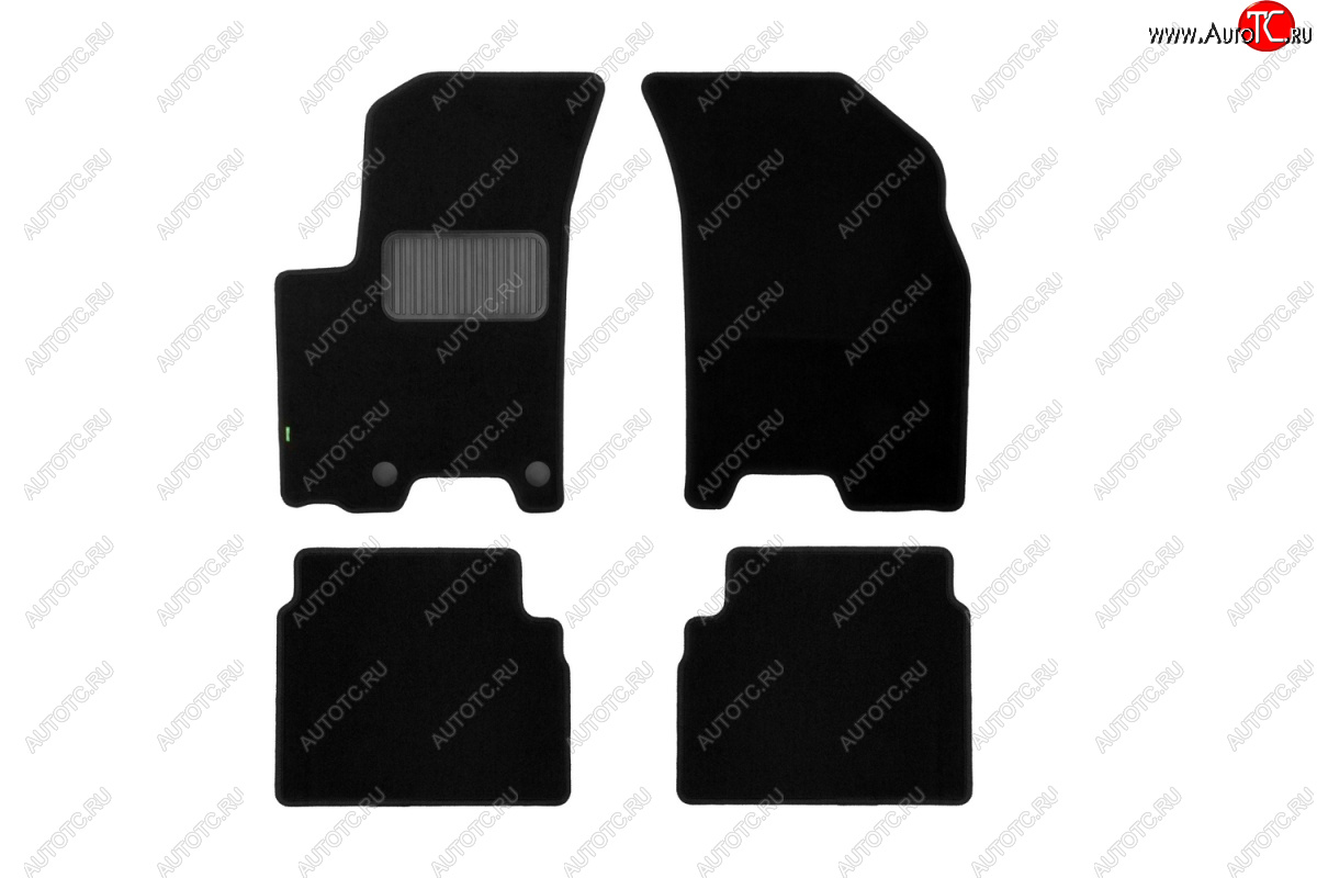 449 р. Текстильные коврики салона Klever Standart Chevrolet Aveo T250 седан рестайлинг (2006-2011)  с доставкой в г. Майкоп