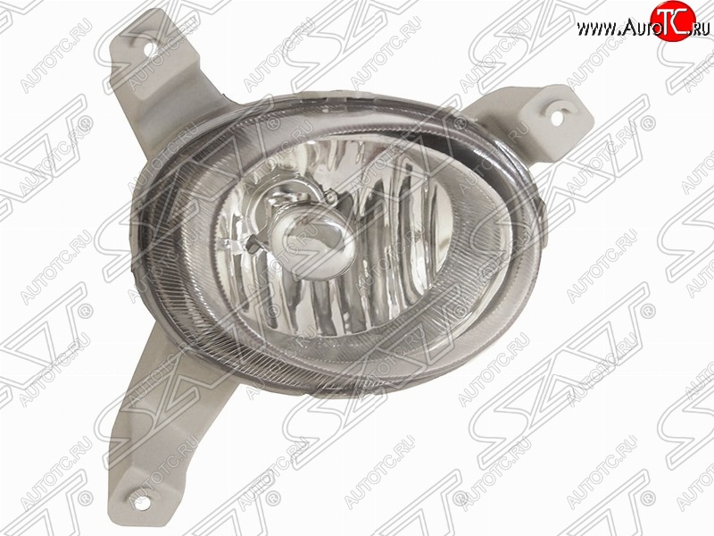 649 р. Правая противотуманная фара SAT (хрусталь) Chevrolet Aveo T250 седан рестайлинг (2006-2011)  с доставкой в г. Майкоп