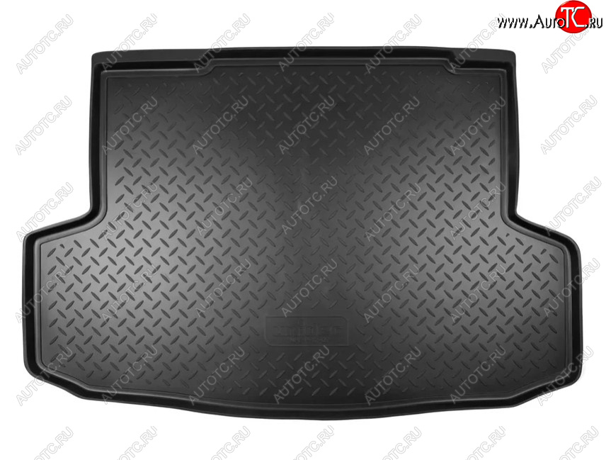 1 589 р. Коврик в багажник Norplast Unidec Chevrolet Aveo T250 седан рестайлинг (2006-2011) (Цвет: черный)  с доставкой в г. Майкоп