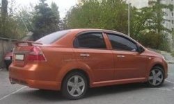 5 099 р. Пороги накладки CT v2 Chevrolet Aveo T250 седан рестайлинг (2006-2011) (Неокрашенные)  с доставкой в г. Майкоп. Увеличить фотографию 3