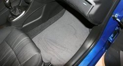 494 р. Коврики в салон Element 4 шт. (текстиль) Chevrolet Aveo T300 седан (2011-2015)  с доставкой в г. Майкоп. Увеличить фотографию 2