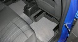 494 р. Коврики в салон Element 4 шт. (текстиль) Chevrolet Aveo T300 седан (2011-2015)  с доставкой в г. Майкоп. Увеличить фотографию 3